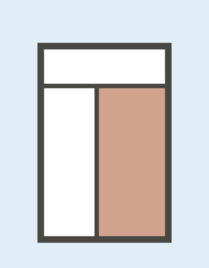 Single Door – Left Sidelight Transom