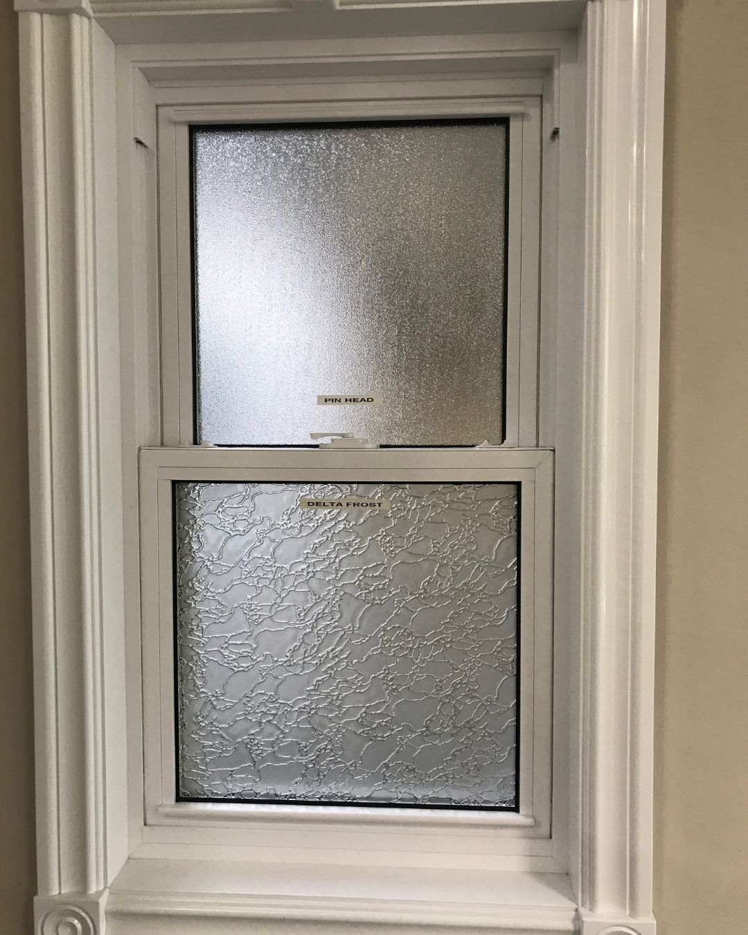 Modern Hung Windows in Toronto home – energy-efficient vinyl design with easy tilt cleaning and smooth operation.