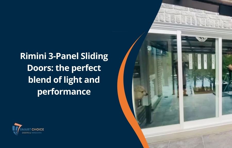 Rimini 3-Panel Sliding Doors the perfect blend of light and performance